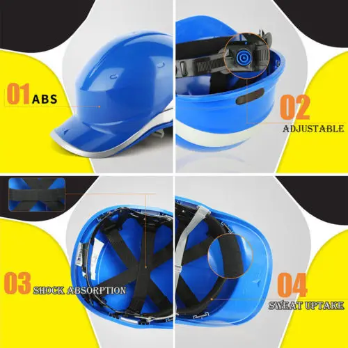 Алмазная V твердая шляпа защитный шлем высокий Hi Vis бейсбольная Двусторонняя