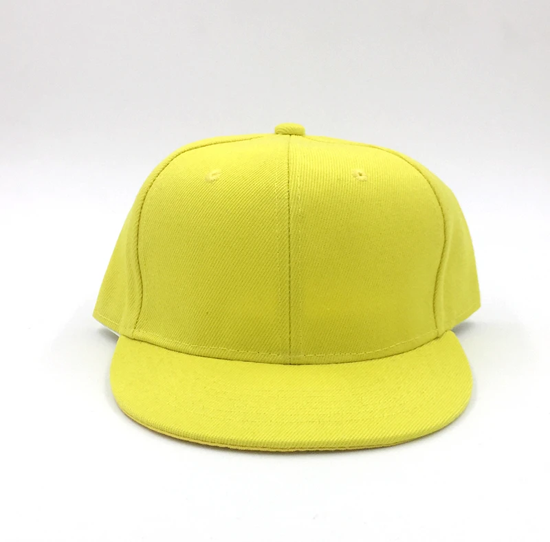 Kids Blank Snapback Solid Baseball Caps For Boys Adjustable Summer Hip-Hop Bone Colorful Boy Girl Flat Hats Masculino | Спорт и