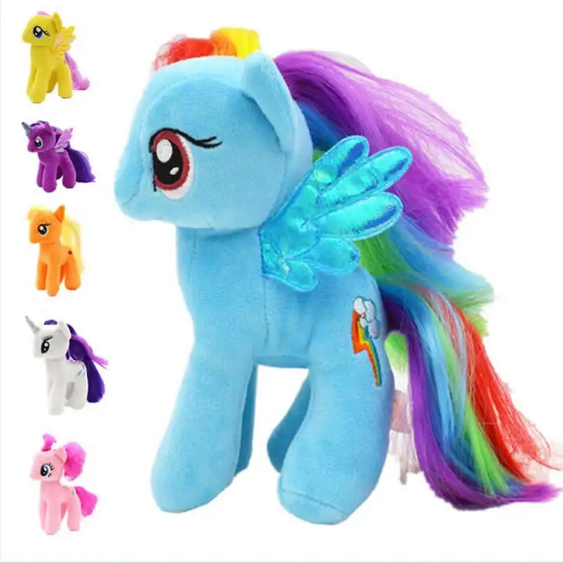 18 см Радуга тире y pinkie pie rareza llavero unicornio Animales de peluche felpa juguetes aficiones|Персонажи