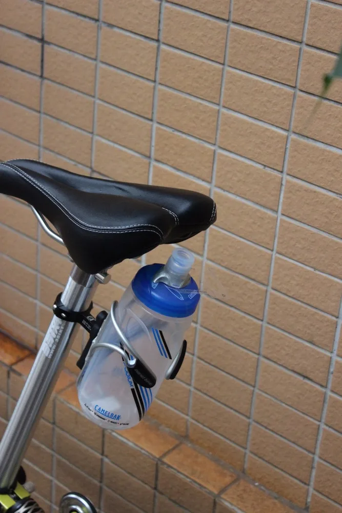 3sixty бутылки воды Клетки адаптер сплава держатель для Brompton складной велосипед