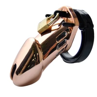prison bird male designer gold edition chastity deveices smallstandard cage penis ring lavish and luxurious adult sexy toy a283