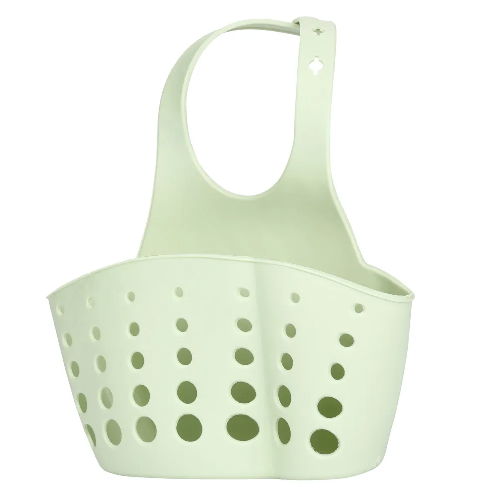 Kitchen Hanging Drain Basket PVC Multifunction Tool Holder Storage Portable Home Bag Bath Tools Sink K522 | Обустройство дома