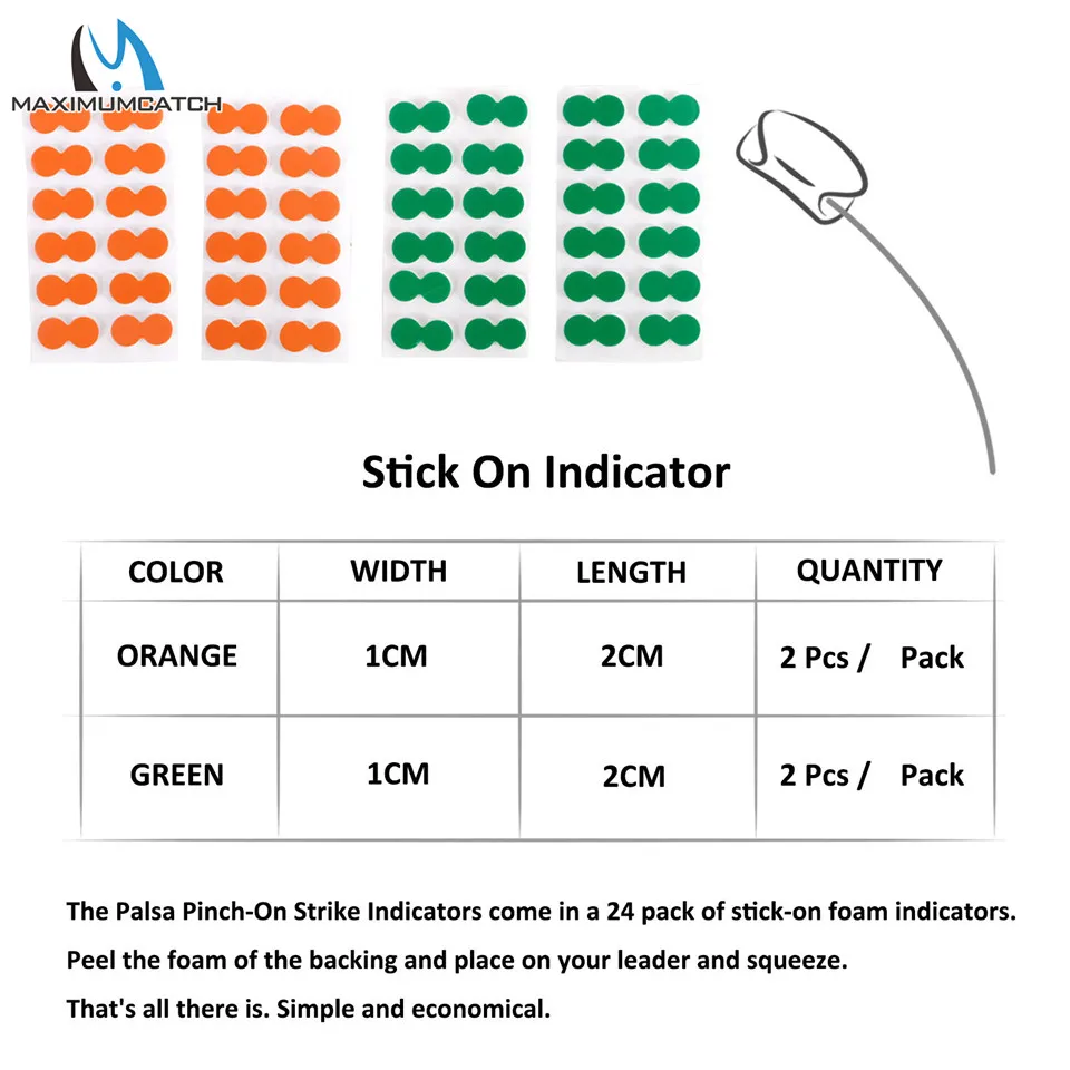 Maximumcatch самоклеящаяся поплавковая Пена/Пластиковая Палочка ВКЛ./разрыв