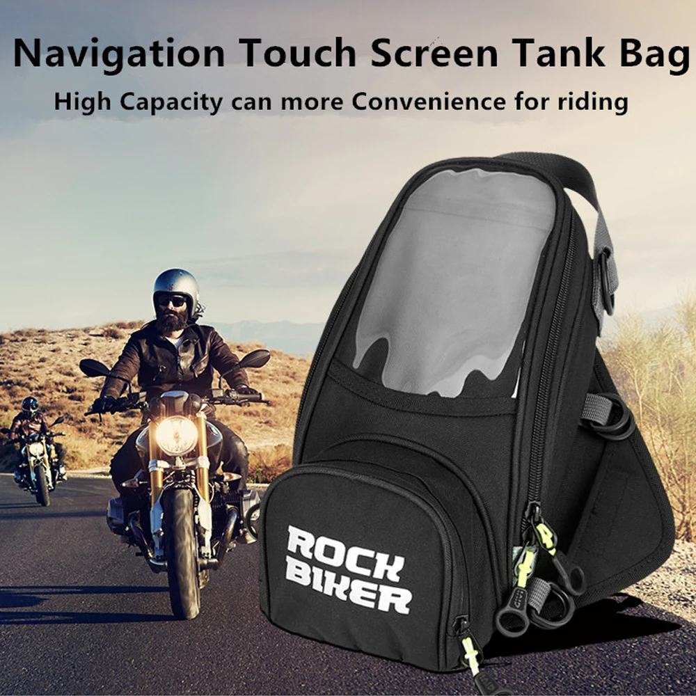 Магнитная фиксированная сумка для бака мотоцикла многофункциональная масляного