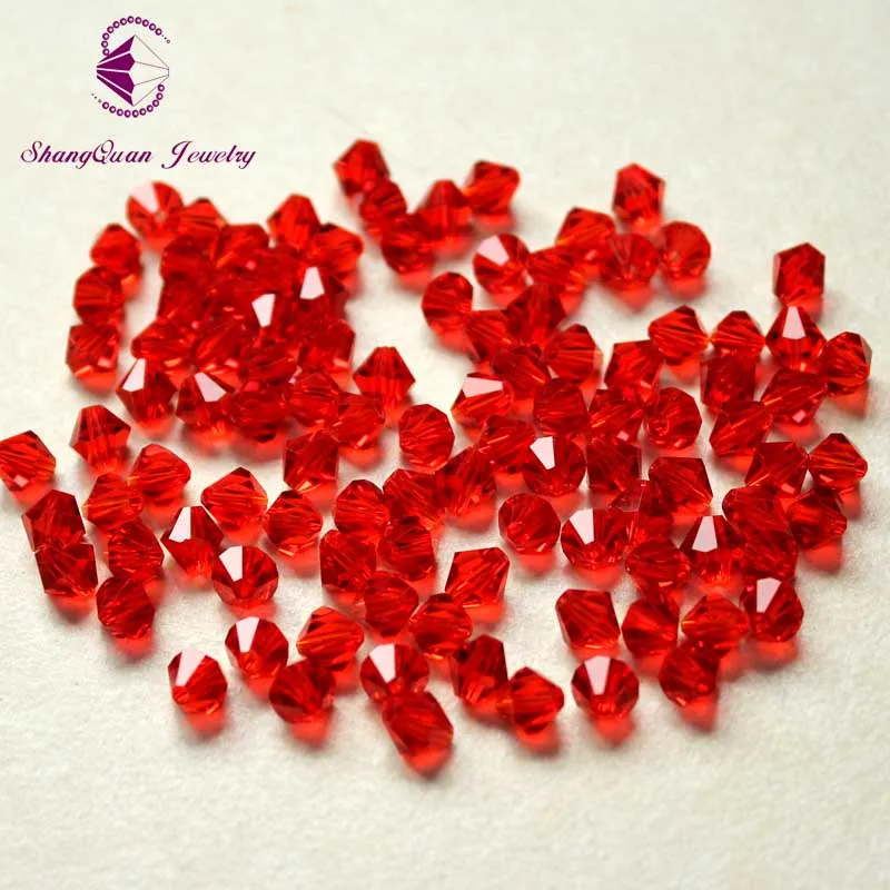 Австрийские двухконусные Хрустальные Бусины 400 шт. 6 мм свободные бусины для