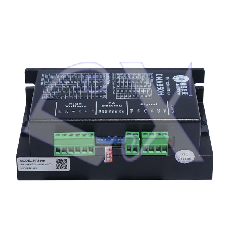 Оригинальный двухфазный цифровой шаговый двигатель Leadshine DMA860H 36-75VAC 7.2A MA860 |