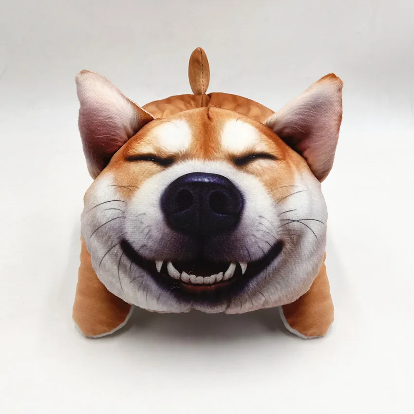 3D чехол для салфеток в виде животных, плюшевая игрушка хаски, коробка для салфеток, держатель для автомобильного сиденья/держатель для бумажных полотенец