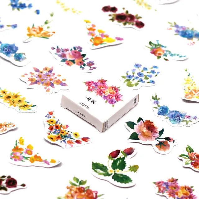 45 шт./упак. оазис Канцтовары для записей Стикеры (ы)/уп разместил его Kawaii