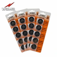20pcs4pack wama 100 new cr2450 3v button cell li ion batteries dl2450 ecr2450 br2450 kcr2450 lithium car remote coin battery