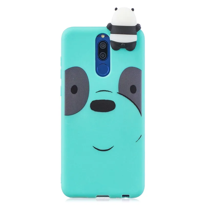 1 Nova 2i чехол для huawei mate 10 Lite чехол для Fundas huawei Nova 2i чехол 3D Мягкий Силиконовый ТПУ милый мультяшный чехол для телефона - Цвет: 1