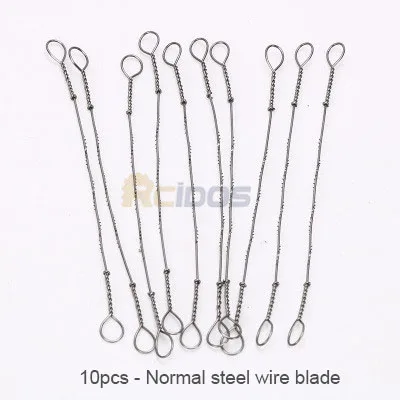 10pcs Normal steel 16 дюймов прокрутка пила RCIDOS мини настольная пила/настольный DIY станок для резки по дереву, пластик/акрил резак, 220 В - Цвет: 10pcs Normal steel
