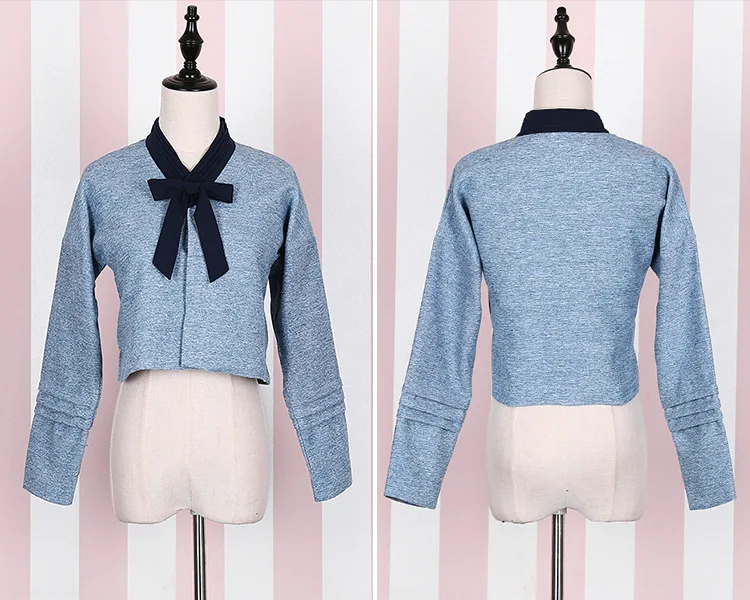 Женский винтажный костюм из двух предметов The Knot в китайском стиле Mori Girl: короткий