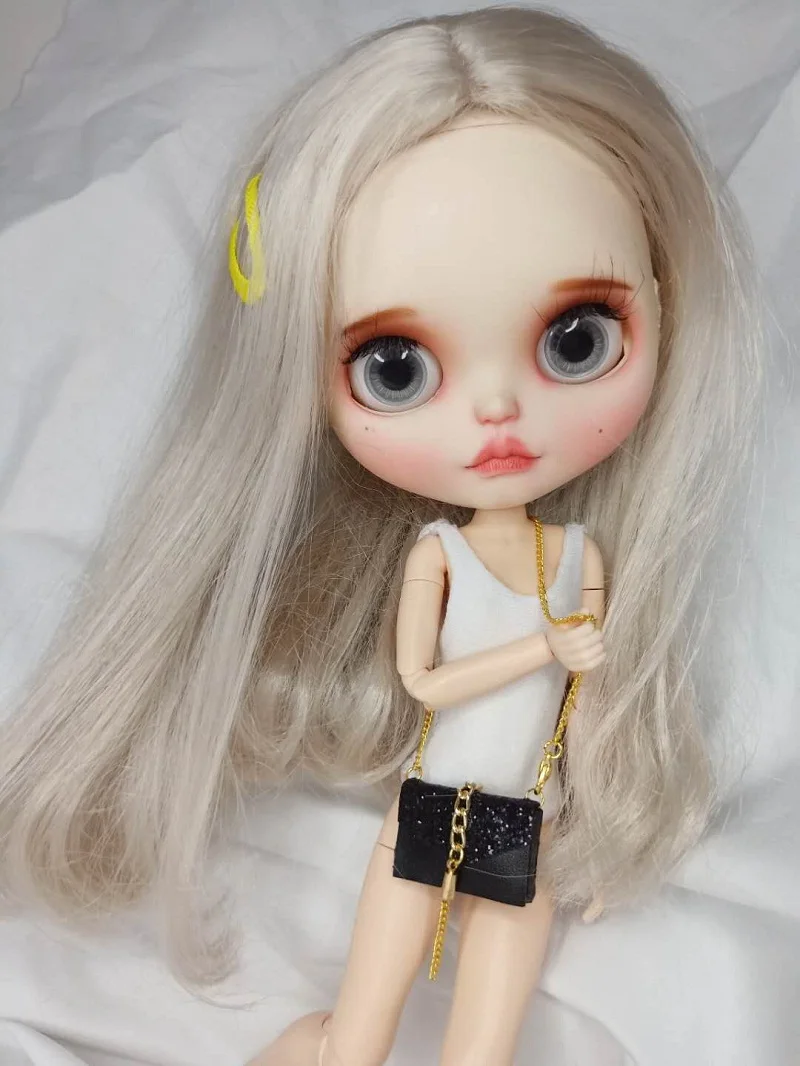 1 шт. модная сумка для кукол OB11 черная сумка-цепочка для кукол blyth OB24 1/6 bjd аксессуары для кукол сумки для кукол