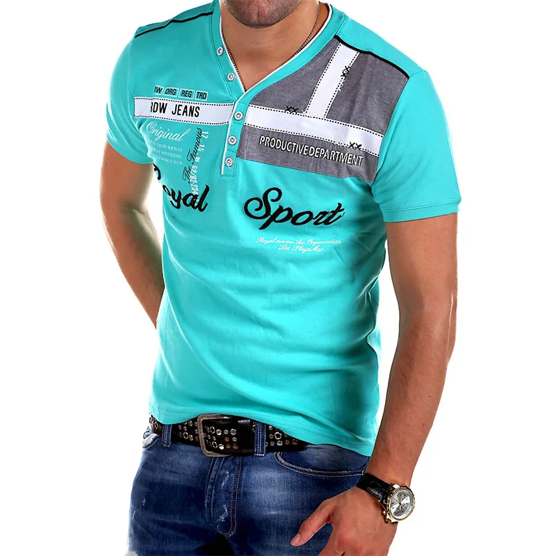 Мужская футболка с длинным рукавом ZOGAA повседневная Приталенная из хлопка