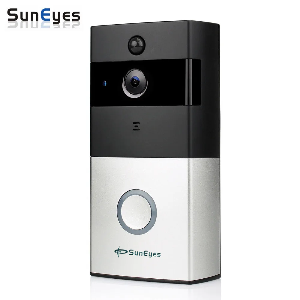 SunEyes sp-db700w Беспроводной Wi-Fi видео Дверные звонки Батареи для камеры питание