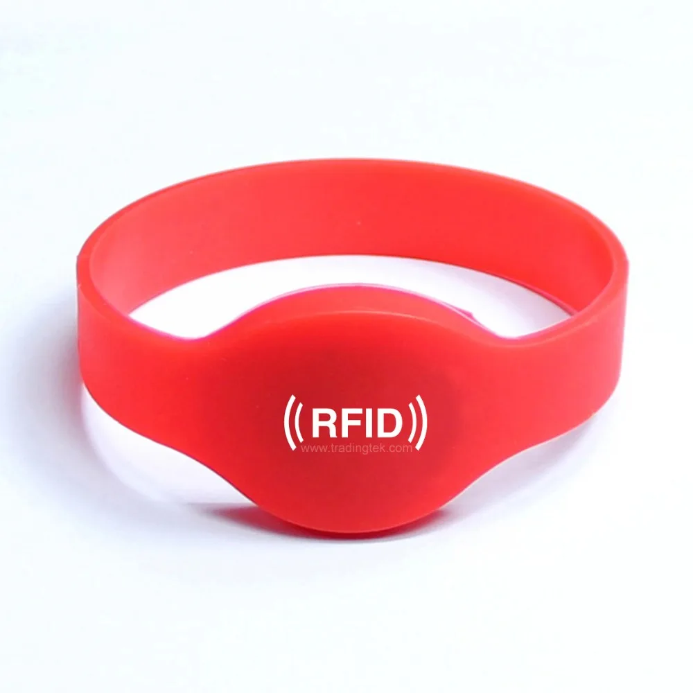 WB01 Силиконовый браслет с радиочастотной идентификацией FID NFC картой ключа