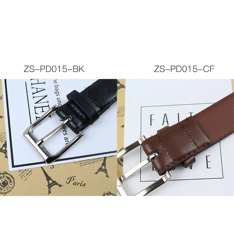 Мужской кожаный ремень высокого качества с пряжкой классический винтажный для