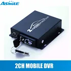 Новый 2-канальный AHD DVR 1080P безопасности CCTV небольшой видеорегистратор Поддержка 5MP AHD камера видео запись двойной SD слот
