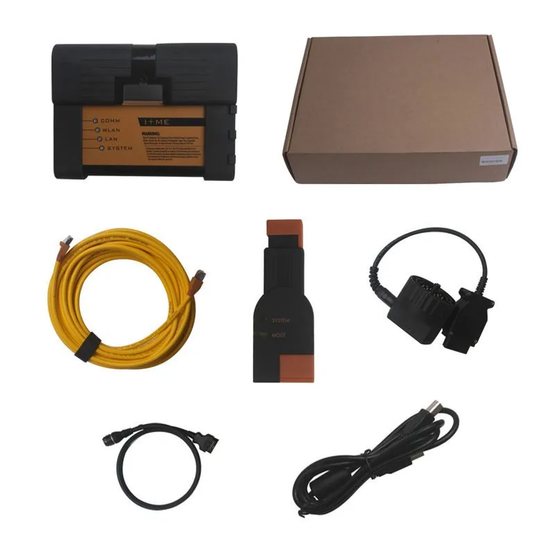 For BMW ICOM A2+B+C with used Laptop computer CF30 and 2018 12 software HDD WIFI to send the router OBD2 diagnostic tool | Автомобили и