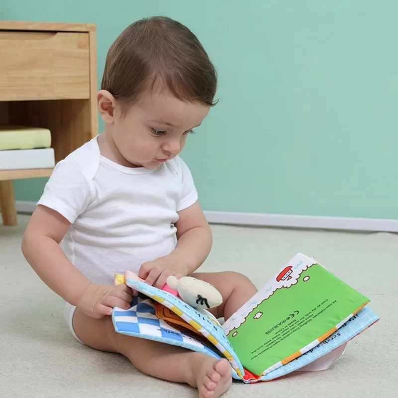 Детская тканевая книга для ванны горшок детей раннего когнитивного развития