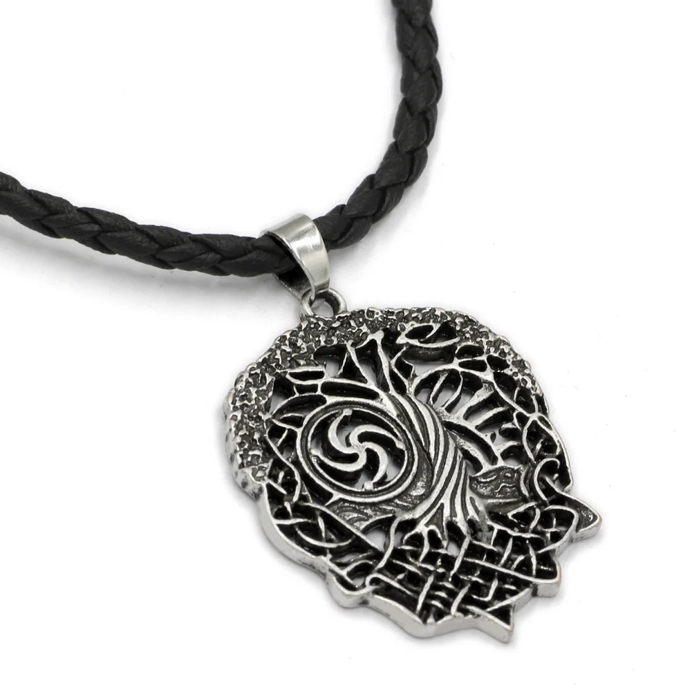 Ожерелье с деревом жизни семейное дерево славянская подвеска в виде символа