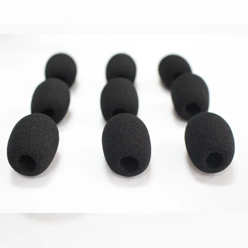 

Linhuipad 4Pcs M-1132 Foam Microphone windscreens windshields with 11mm hole and 40mm overal length free shipping by post