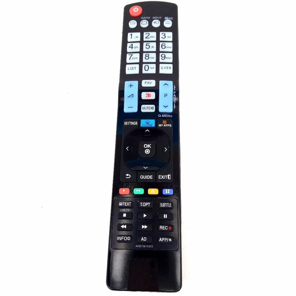 Новый пульт дистанционного управления для LG 3D умный телевизор LCD AKB73615303 AKB73615309
