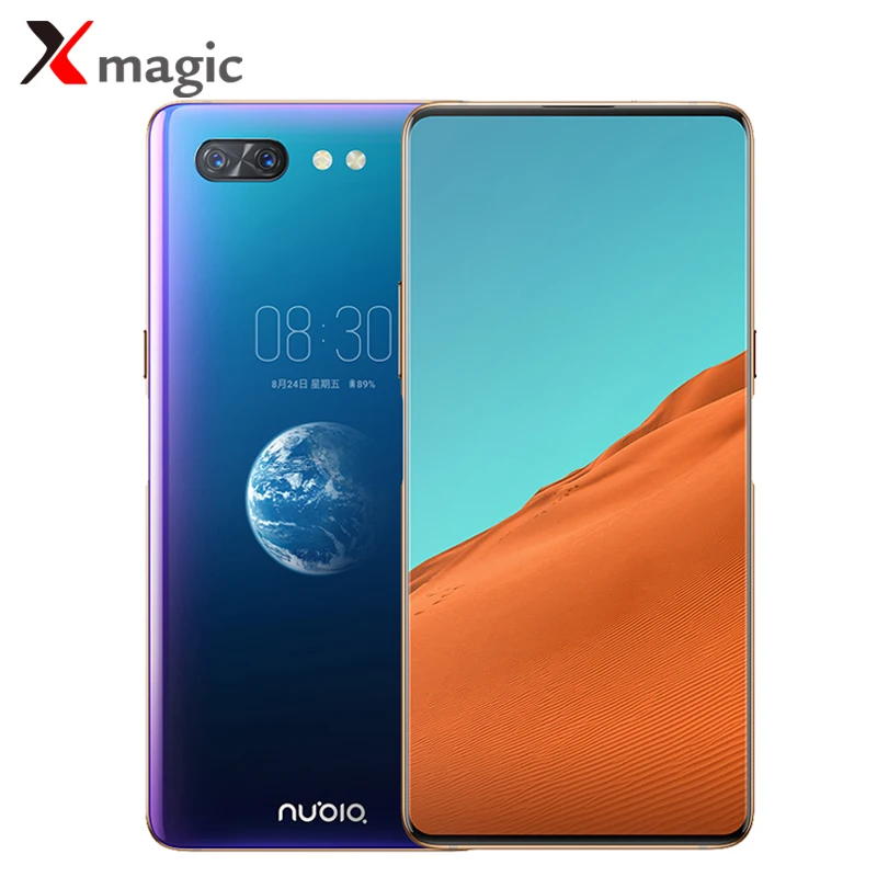 Оригинал Nubia X 6 26 &quot6 ГБ/8 ГБ ОЗУ 64 Гб/128 ГБ/256 Гб ПЗУ Восьмиядерный процессор Snapdragon 845