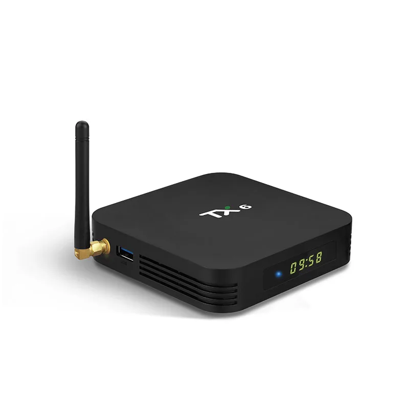 ТВ приставка TX6 Smart Android 9 0 4G 32G Allwinner H6 Четырехъядерный 4K HD H.265 медиаплеер 2 & 5G WIFI BT4.1