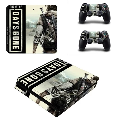 1 Игра Days Gone PS4 тонкая кожа Виниловая наклейка, стикер для sony Dualshock Playstation 4 консоль и контроллер PS4 тонкий стикер кожи - Цвет: 1