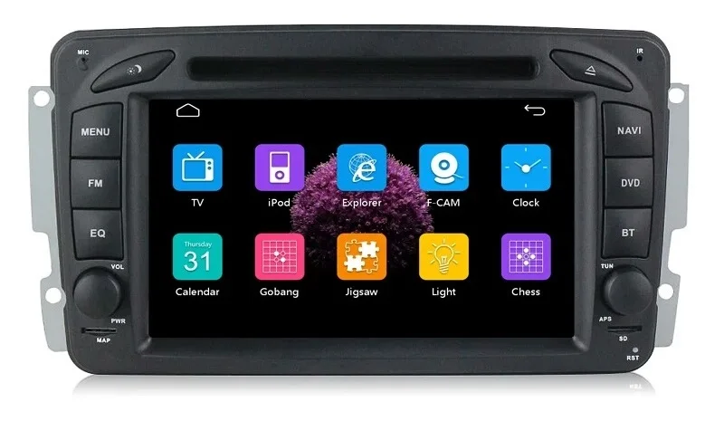 7 дюймовый 2 din Автомобильный dvd плеер для Benz W169 w219 с gps навигация радио стерео bluetooth