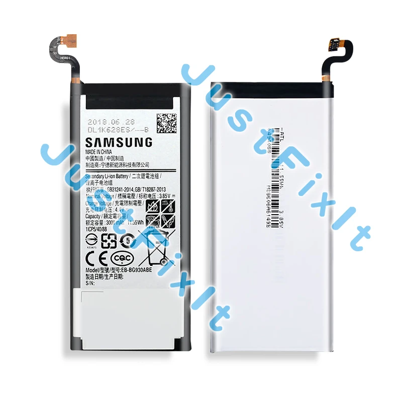 Оригинальный Батарея EB-BG930ABE для samsung Galaxy S7 G930 G930F G930FD G930W8 G9300 G9308 3000 мА/ч телефонная