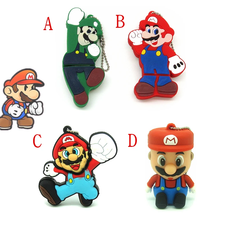 Все виды Супер Марио карту флэш памяти с интерфейсом usb планшет подарок