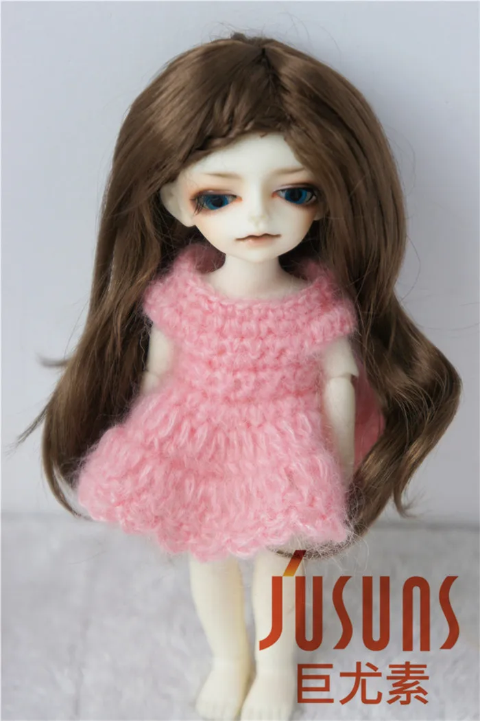 JD204 1/12 BJD парик 4-5 дюймов синтетический мохеровый парик леди вьющиеся BB парики куклы аксессуары