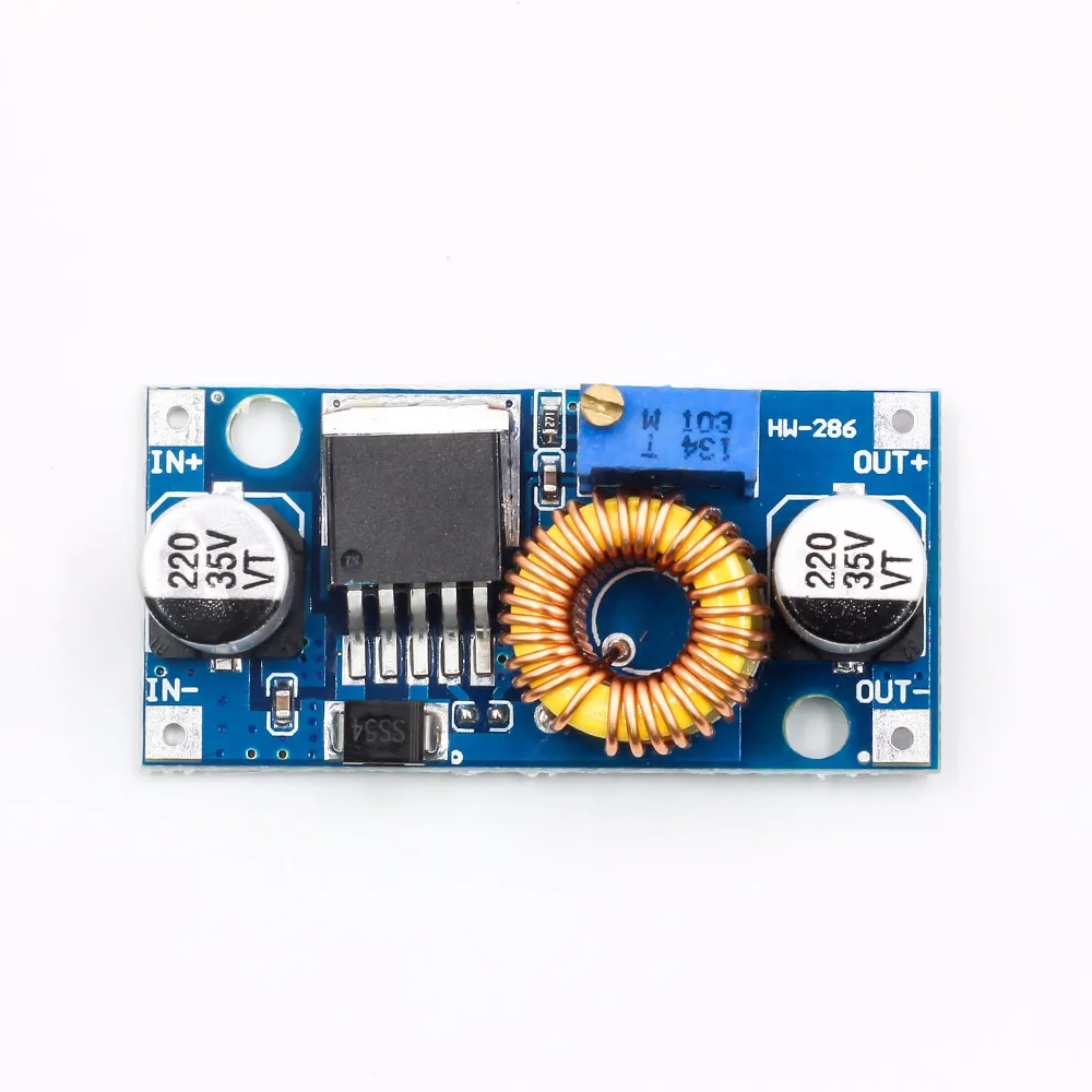 1 шт. XL4005 DSN5000 Beyond LM2596 DC-DC Регулируемый понижающий модуль питания 5A | Электронные