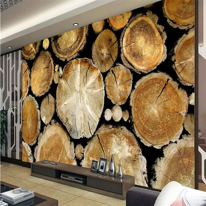 Большой винтажный фон для wallpaper 3d настенная живопись по дереву|murales de pared|wall muralwood