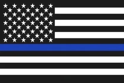 Thin Blue Lines Американский флаг США 3x5 футов тонкие синие линии напечатанные 90x150 см полиэстер домашние декоративные американские флаги и баннеры США - Цвет: Thin Blue Lines