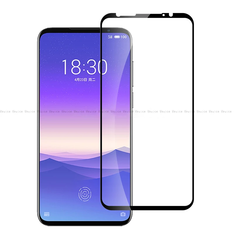 Полное покрытие закаленное стекло для Meizu 16S Защита экрана M6 Note 16X 16th 16 15 X8 M8C 16s m6 x8