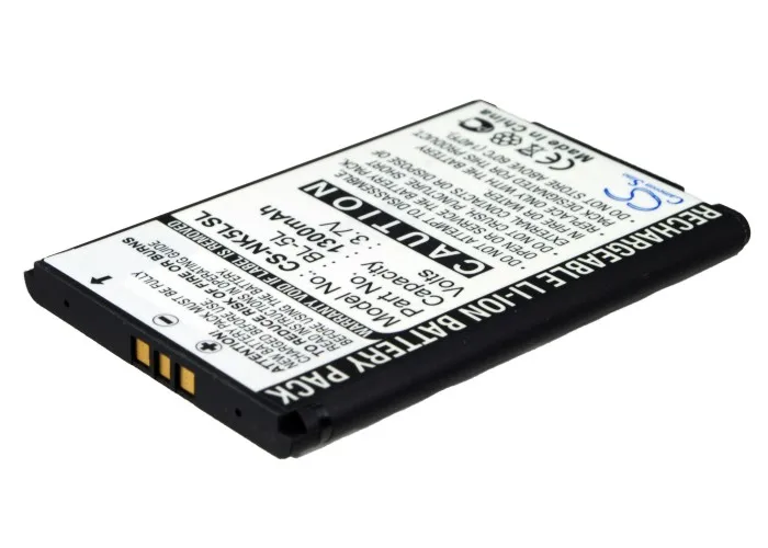 Кэмерон Sino 1300 мАч батарея BP-5L для Nokia 770,7700, 7710,9500, E61, E62, N800, N92