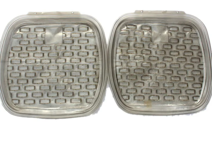 Всесезонные полнорезиновые прозрачные коврики для салона автомобиля комплект