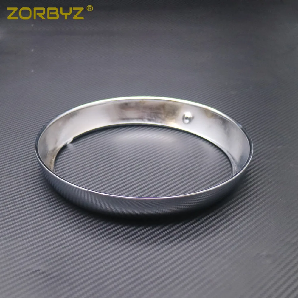 ZORBYZ 7 &quotХромированный налобный фонарь накладка кольцо Защитная крышка для Harley