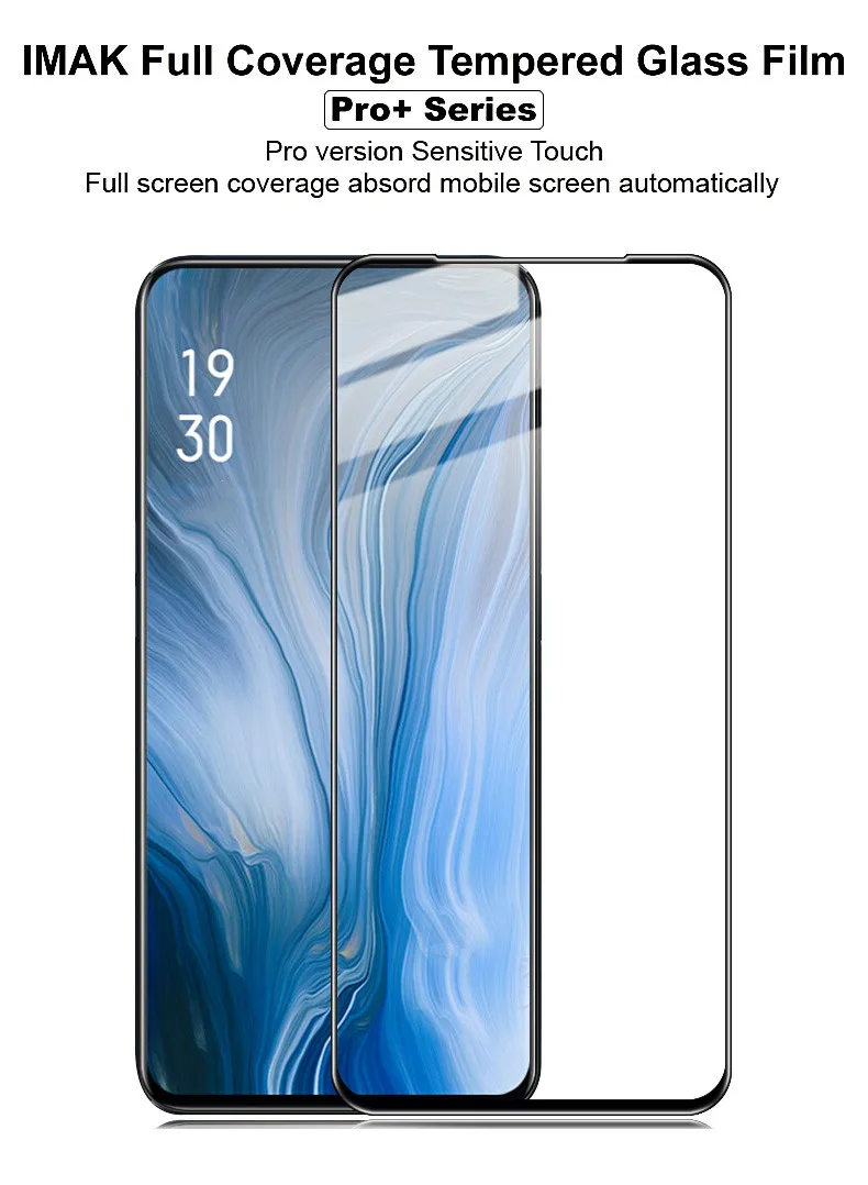 Для OPPO Reno 10X Zoom/F11 Pro экран из закаленного стекла Полное покрытие экрана IMAK закаленное стекло Защита экрана полная защита