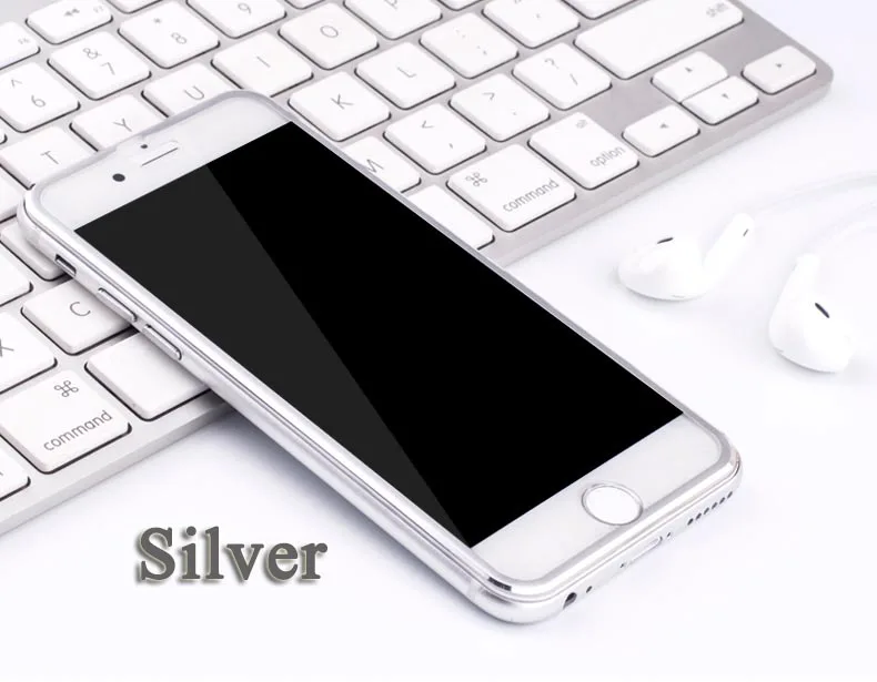 Для iPhone 6 6 S Защита экрана для Apple iPhone 6 S Plus закаленное стекло полное покрытие экрана пленка розовое золото серебро стекло крышка