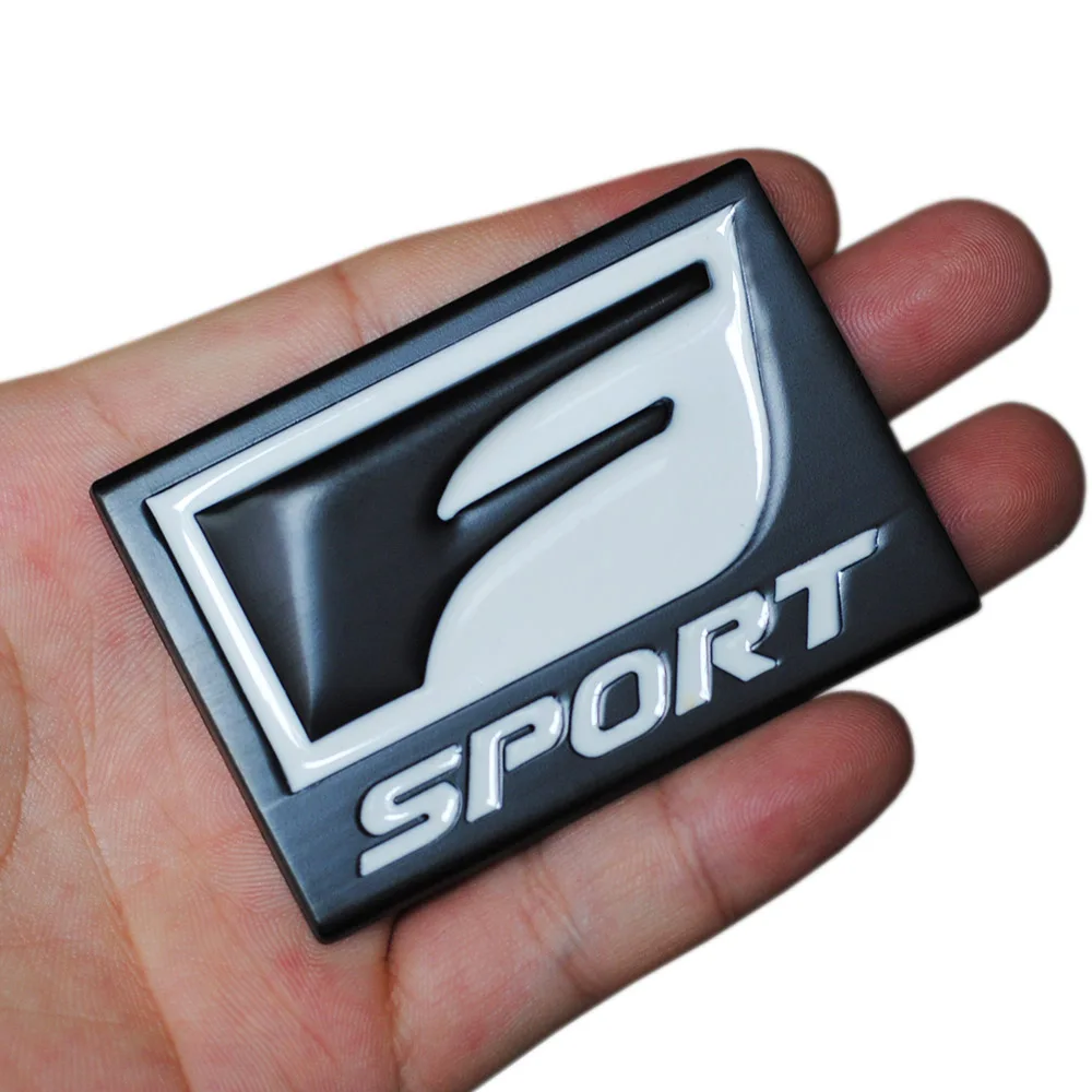 Новый металлический 3d значок F Sport наклейка на задний багажник для Lexus IS ISF GS RX RX350 ES