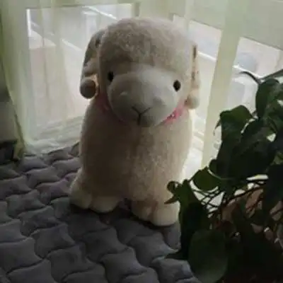 Милая плюшевая игрушка козел гигантский знак зодиака Овен кукла каваи куклы-альпаки сопроводительные игрушки подушка для девочки подарок украшение DY50665