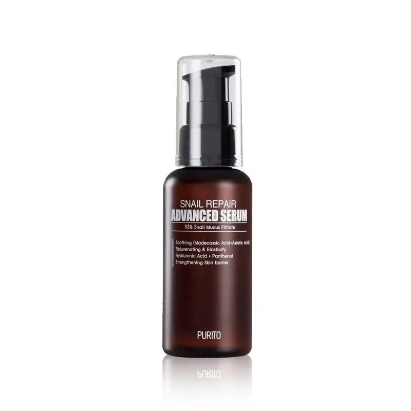 Корейская косметика PURITO Snail Repair Advanced 91 сыворотка 60 мл Сыворотка для лифтинга лица