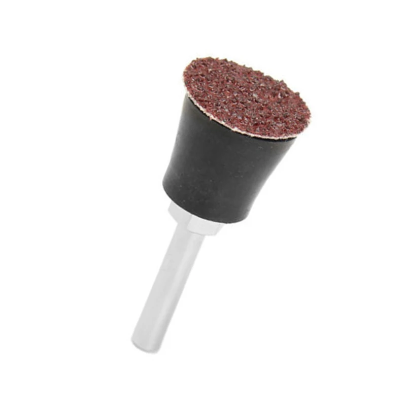 50 шт. R Тип рулонный замок шлифовальные диски W/оправка 36/60/80/120/220 Грит Пакет