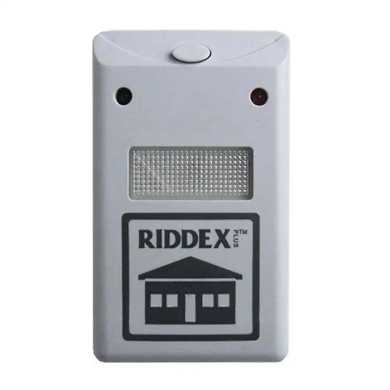 Полезный ультразвуковой электронный отпугиватель новый грызунок White Riddex Plus 220 В |