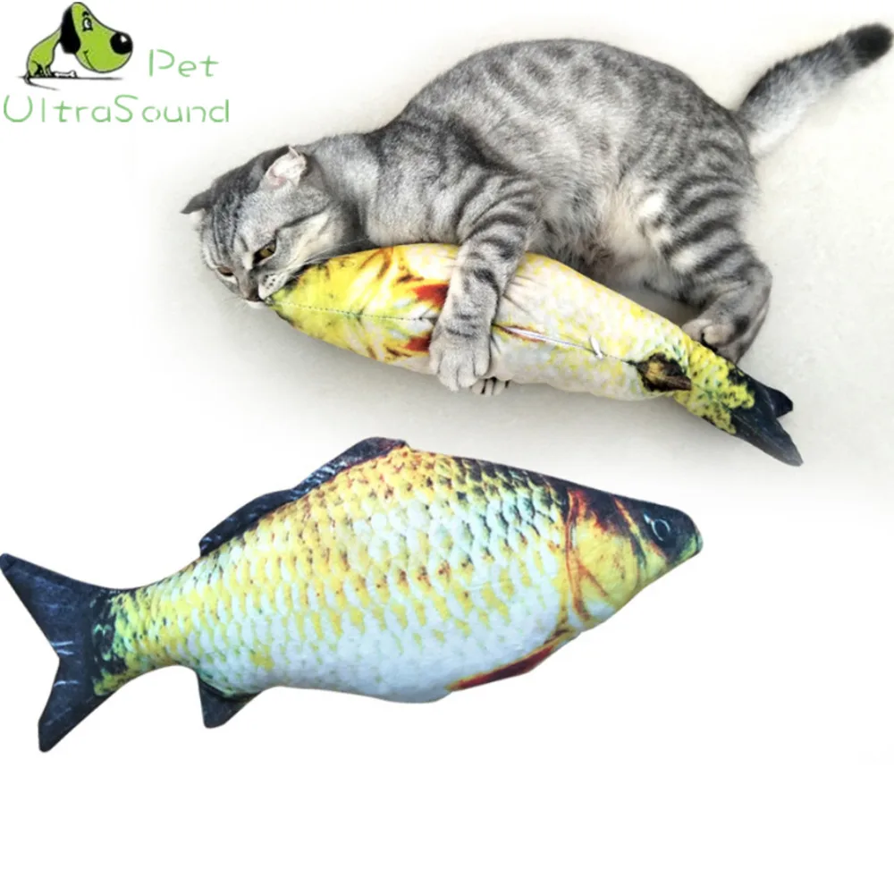 Ультразвуковая игрушка для домашних животных кошек рыбок собак плюшевая