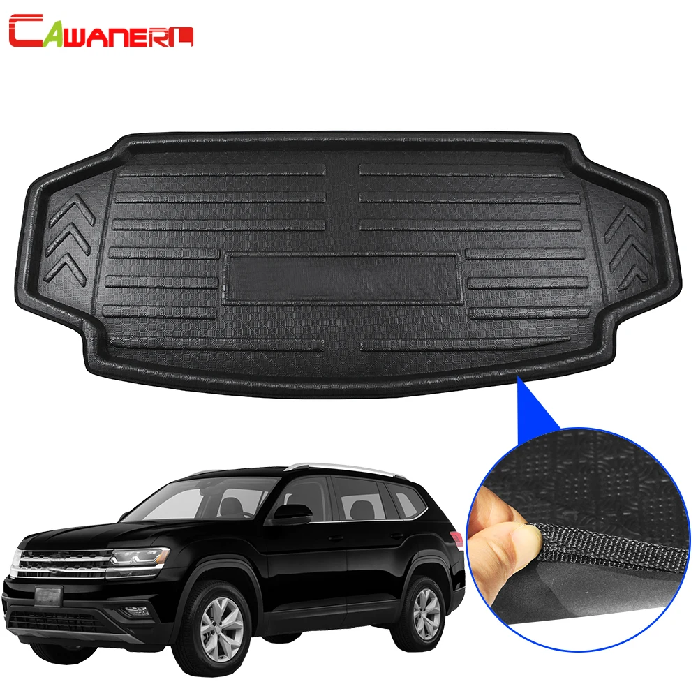 Автомобильный задний коврик Cawanerl для багажника напольный багажный Volkswagen Atlas Teramont